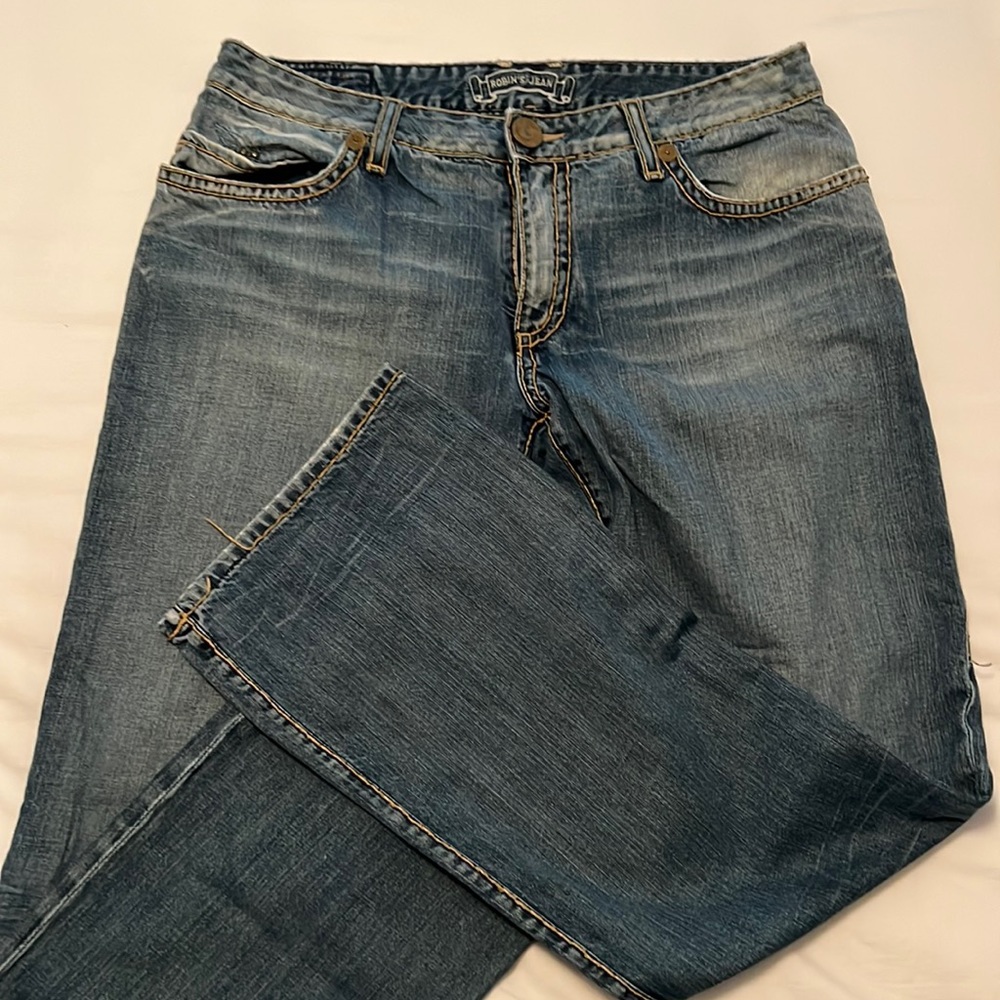 Robin’s jeans size 36 non distressed light wash